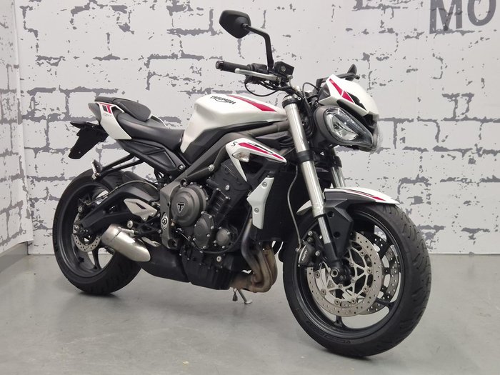 2022 Triumph Street Triple S 660 LAMS Street Triple White