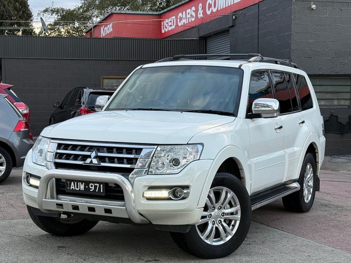2018 Mitsubishi Pajero GLX NX MY18 4X4 Dual Range White