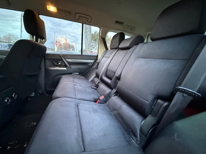 2018 Mitsubishi Pajero GLX NX MY18 4X4 Dual Range White