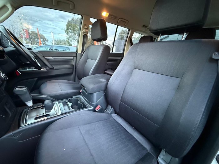 2018 Mitsubishi Pajero GLX NX MY18 4X4 Dual Range White