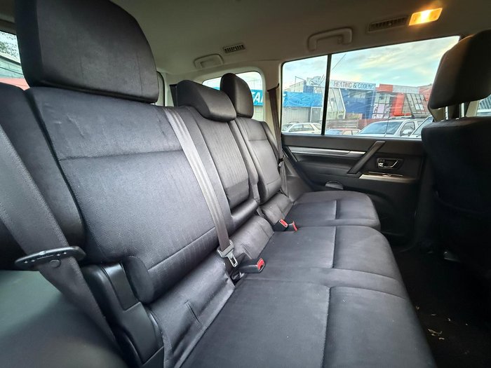 2018 Mitsubishi Pajero GLX NX MY18 4X4 Dual Range White