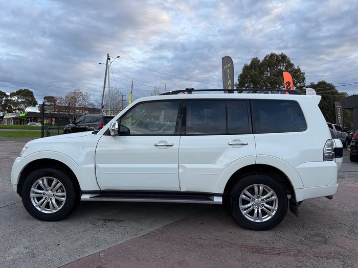 2018 Mitsubishi Pajero GLX NX MY18 4X4 Dual Range White