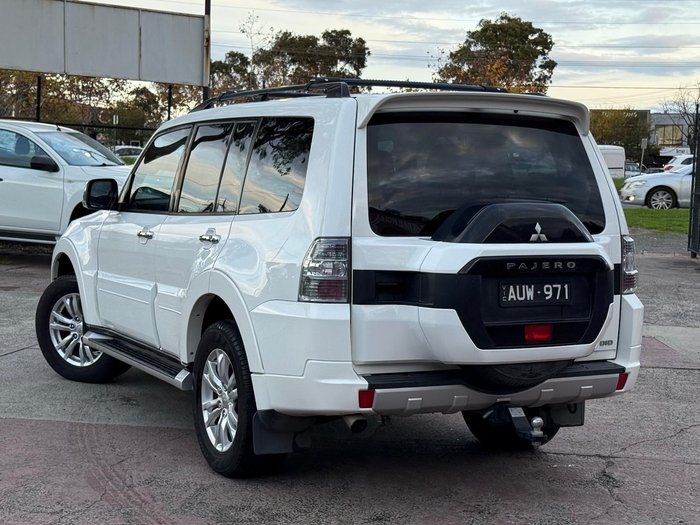 2018 Mitsubishi Pajero GLX NX MY18 4X4 Dual Range White