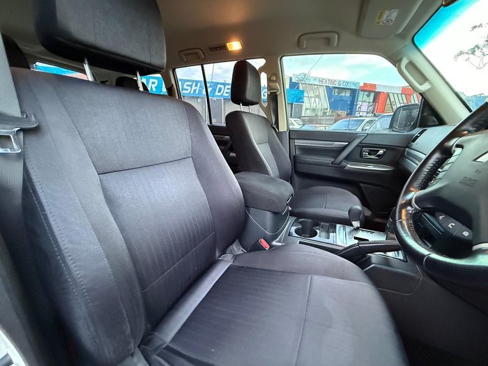 2018 Mitsubishi Pajero GLX NX MY18 4X4 Dual Range White