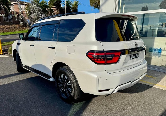 2022 Nissan Patrol Ti-L Y62 MY22 4X4 Dual Range Moonstone White