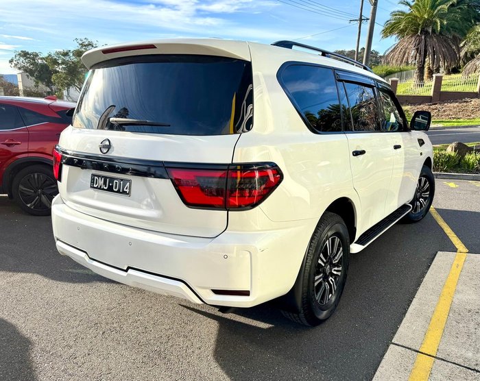 2022 Nissan Patrol Ti-L Y62 MY22 4X4 Dual Range Moonstone White