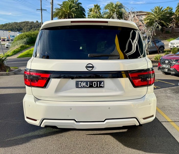 2022 Nissan Patrol Ti-L Y62 MY22 4X4 Dual Range Moonstone White