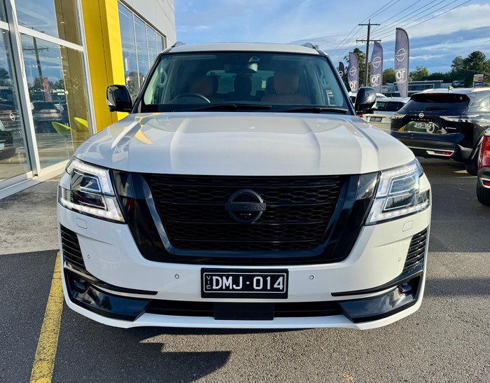 2022 Nissan Patrol Ti-L Y62 MY22 4X4 Dual Range Moonstone White