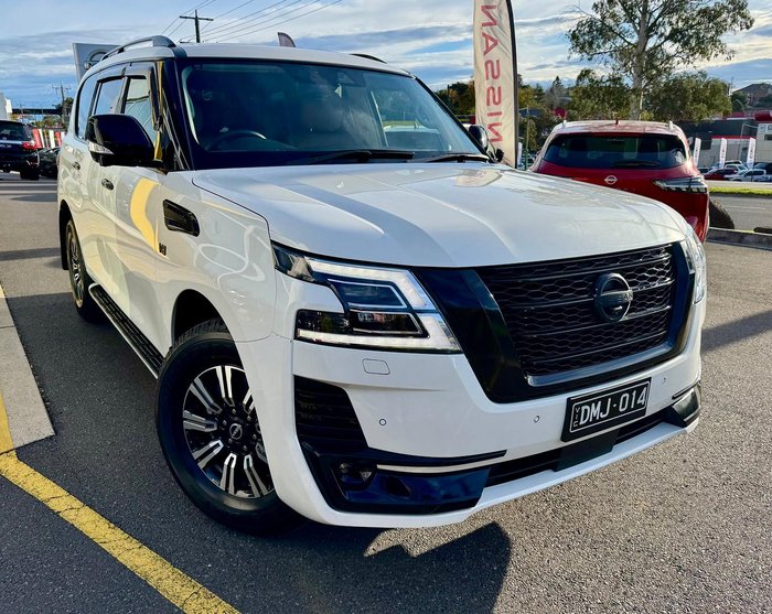 2022 Nissan Patrol Ti-L Y62 MY22 4X4 Dual Range Moonstone White