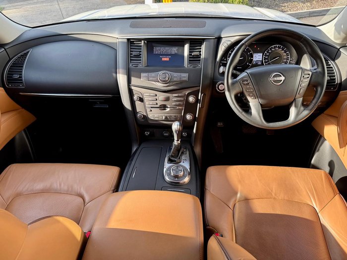 2022 Nissan Patrol Ti-L Y62 MY22 4X4 Dual Range Moonstone White