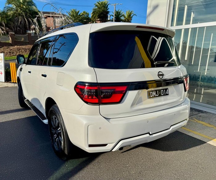 2022 Nissan Patrol Ti-L Y62 MY22 4X4 Dual Range Moonstone White
