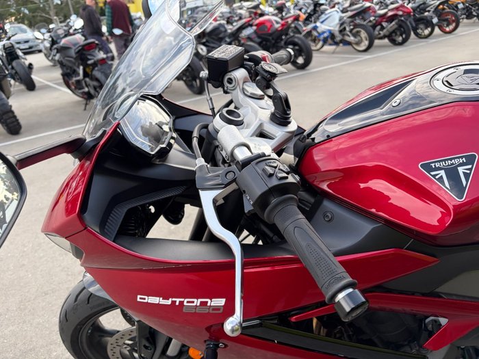 2025 Triumph DAYTONA 660 (LAMS) Red