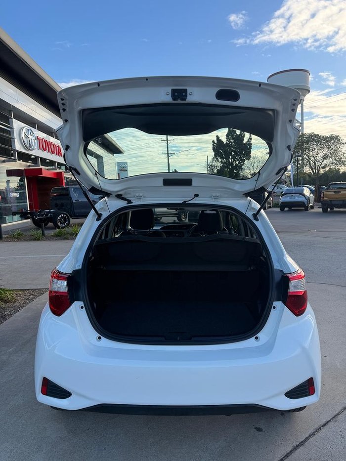 2019 Toyota Yaris Ascent NCP130R Glacier White