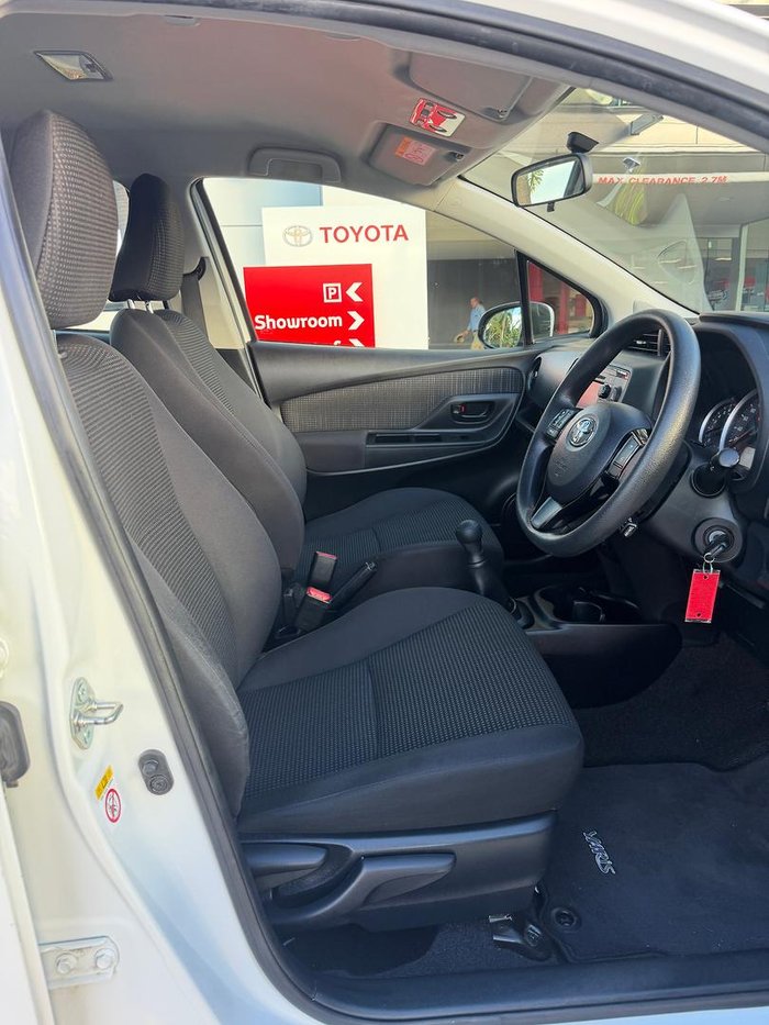 2019 Toyota Yaris Ascent NCP130R Glacier White