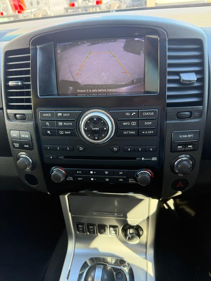 2012 Nissan Navara ST-X 550 D40 Series 5 4X4 Dual Range Arctic White