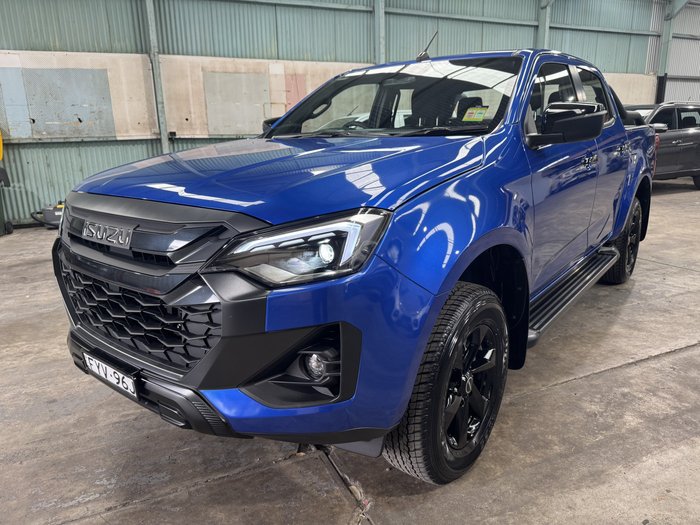 2025 Isuzu D-MAX X-RIDER MY25.5 4X4 Dual Range Neptune Blue Mica