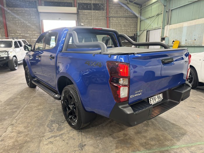 2025 Isuzu D-MAX X-RIDER MY25.5 4X4 Dual Range Neptune Blue Mica