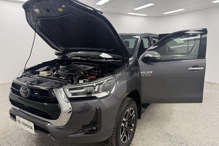 2023 Toyota Hilux SR5 GUN126R 4X4 Dual Range Silver Sky