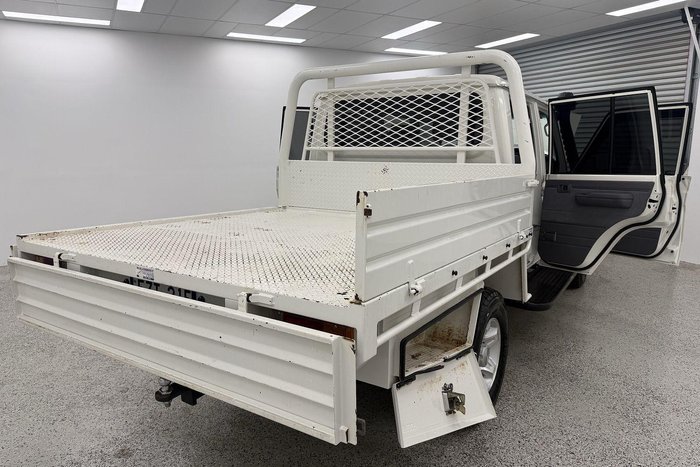 2019 Toyota Landcruiser GXL VDJ79R 4X4 Dual Range French Vanilla