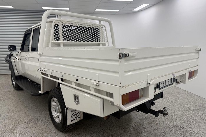 2019 Toyota Landcruiser GXL VDJ79R 4X4 Dual Range French Vanilla