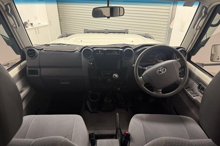 2019 Toyota Landcruiser GXL VDJ79R 4X4 Dual Range French Vanilla