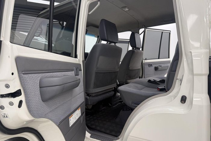 2019 Toyota Landcruiser GXL VDJ79R 4X4 Dual Range French Vanilla