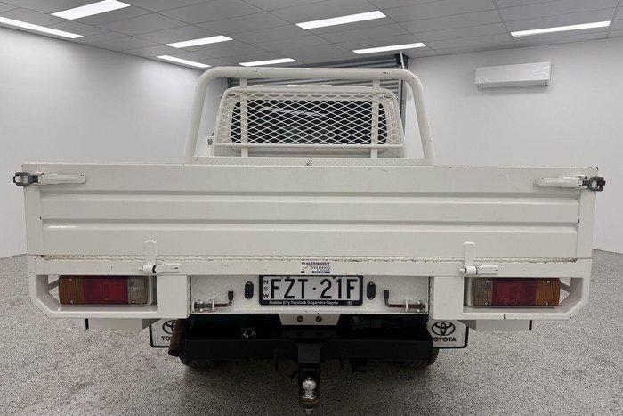 2019 Toyota Landcruiser GXL VDJ79R 4X4 Dual Range French Vanilla