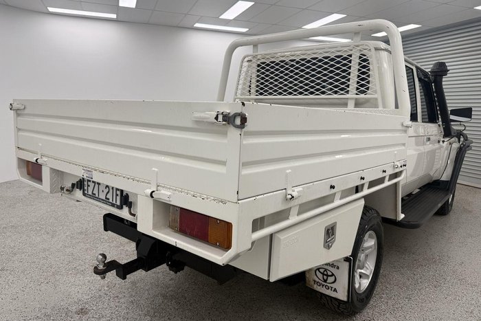 2019 Toyota Landcruiser GXL VDJ79R 4X4 Dual Range French Vanilla