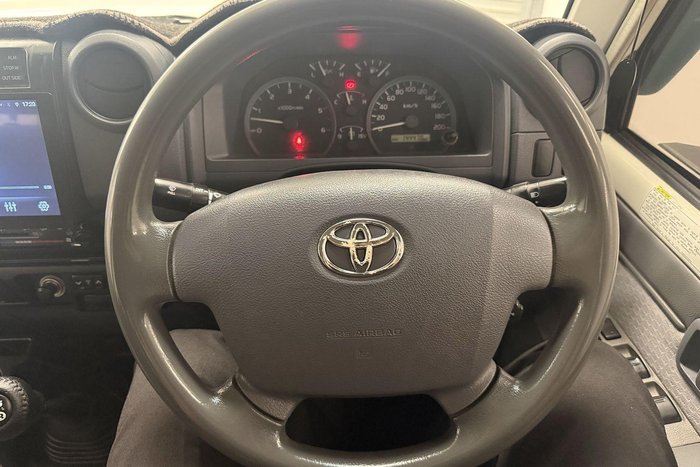 2019 Toyota Landcruiser GXL VDJ79R 4X4 Dual Range French Vanilla