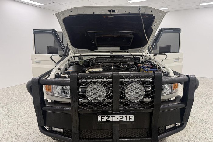 2019 Toyota Landcruiser GXL VDJ79R 4X4 Dual Range French Vanilla