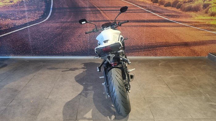 2024 Triumph Street Triple R 765 Street Triple White