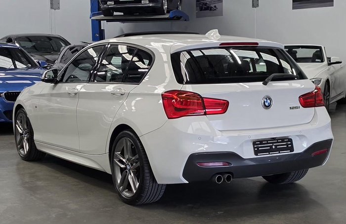 2016 BMW 1 Series 125i M Sport F20 LCI Alpine White