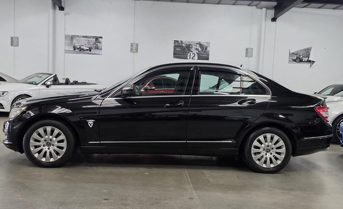 2007 Mercedes-Benz C-Class C200 Kompressor Elegance W204 Obsidian Black
