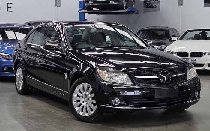 2007 Mercedes-Benz C-Class C200 Kompressor Elegance W204 Obsidian Black