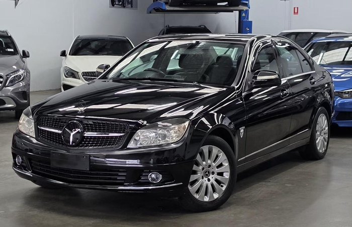 2007 Mercedes-Benz C-Class C200 Kompressor Elegance W204 Obsidian Black
