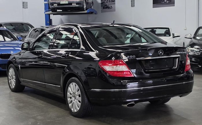 2007 Mercedes-Benz C-Class C200 Kompressor Elegance W204 Obsidian Black