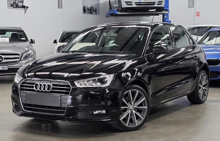 2016 Audi A1 Sport 8X MY17 Brilliant Black