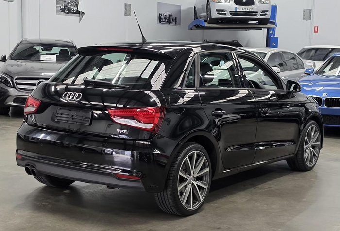 2016 Audi A1 Sport 8X MY17 Brilliant Black
