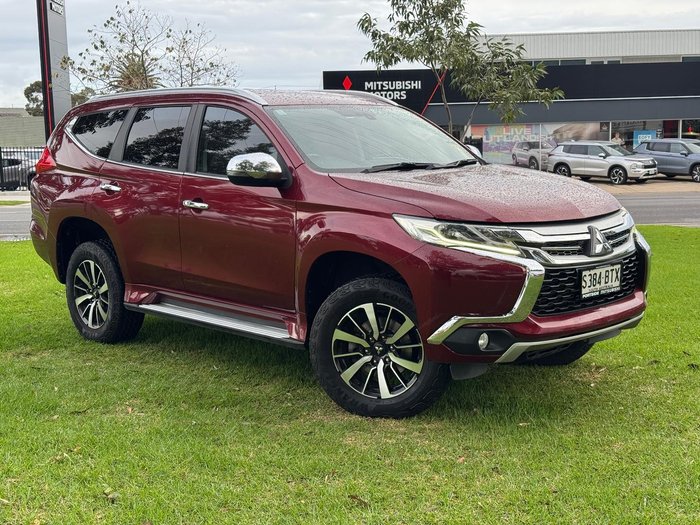 2016 Mitsubishi Pajero Sport GLS QE MY16 4X4 Dual Range MAROON