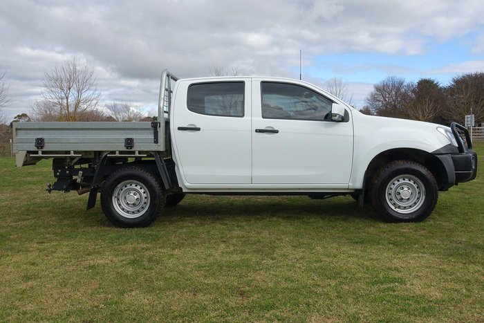 2020 Isuzu D-MAX SX MY19 4X4 Dual Range Splash White