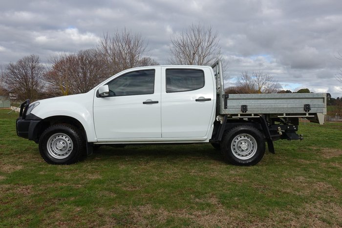 2020 Isuzu D-MAX SX MY19 4X4 Dual Range Splash White