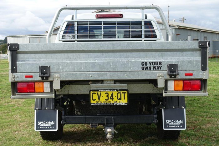 2020 Isuzu D-MAX SX MY19 4X4 Dual Range Splash White