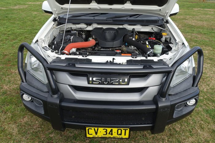 2020 Isuzu D-MAX SX MY19 4X4 Dual Range Splash White