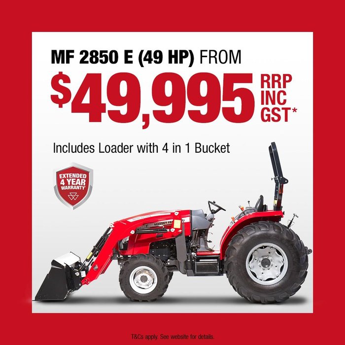 2026 MF 2850E 48.8Hp Compact Tractor