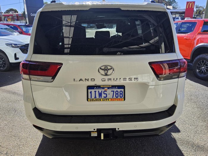 2024 Toyota Landcruiser GXL FJA300R 4X4 Dual Range Glacier White