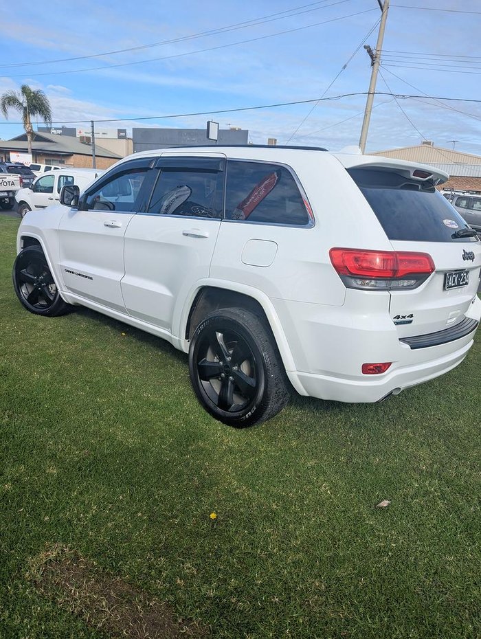 2014 Jeep Grand Cherokee Blackhawk WK MY14 4X4 Dual Range Bright White