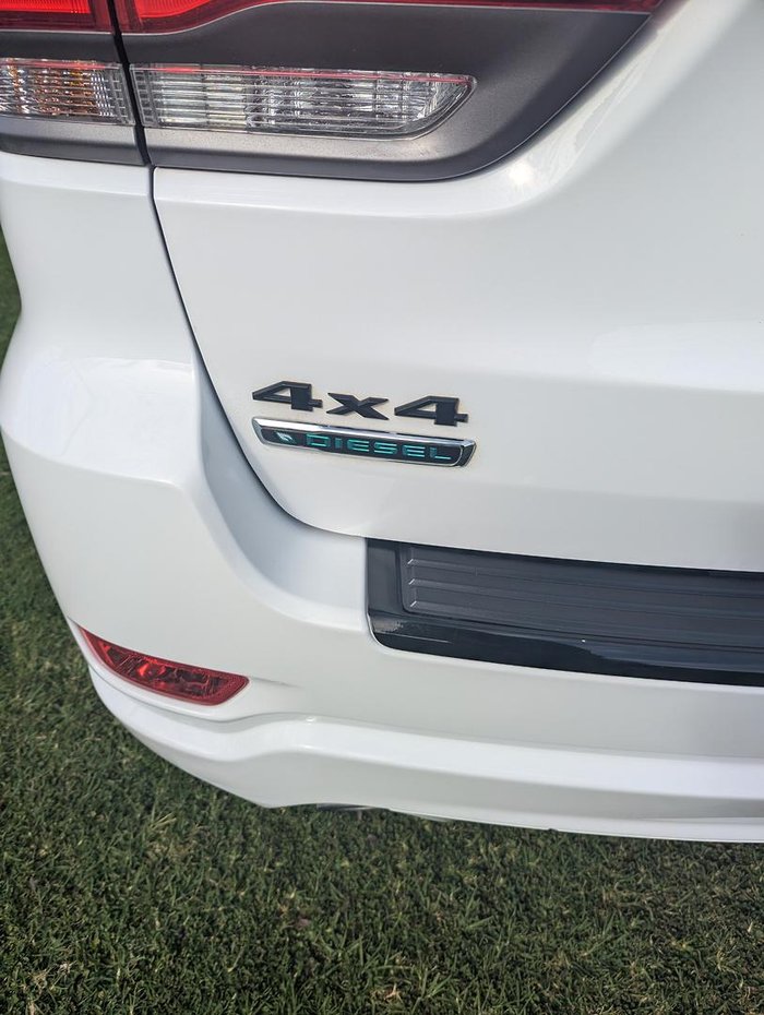 2014 Jeep Grand Cherokee Blackhawk WK MY14 4X4 Dual Range Bright White
