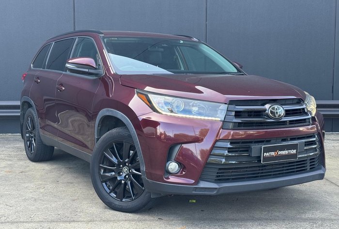2019 Toyota Kluger Black Edition GSU50R Red