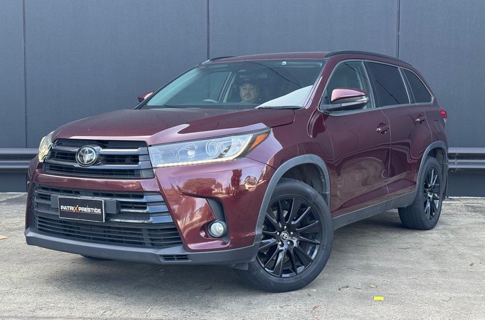 2019 Toyota Kluger Black Edition GSU50R Red