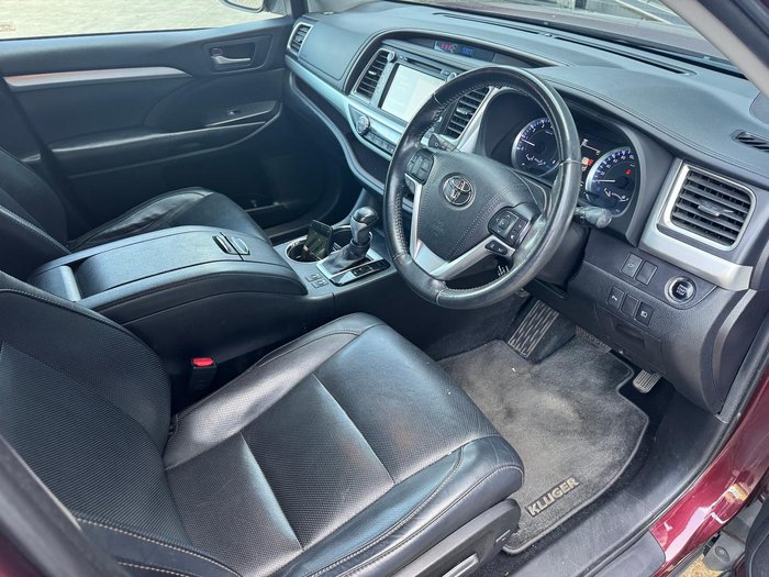 2019 Toyota Kluger Black Edition GSU50R Red
